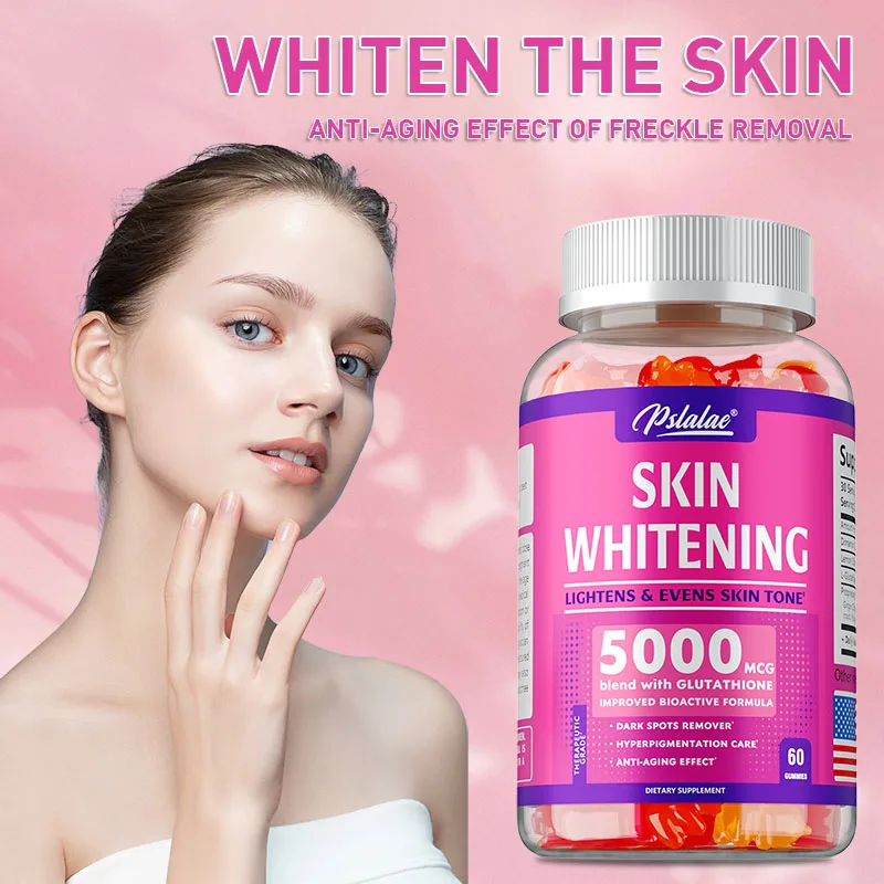 Skin Whitening Gummies - Brighten Skin Tone, Whiten and Anti-aging, Anti-oxidation, Enhance ImmunityCapsule
Skin Whitening Gummies - Brighten Skin Tone, Whiten and Anti-aging, Anti-oxidation, Enhance ImmunityCapsule