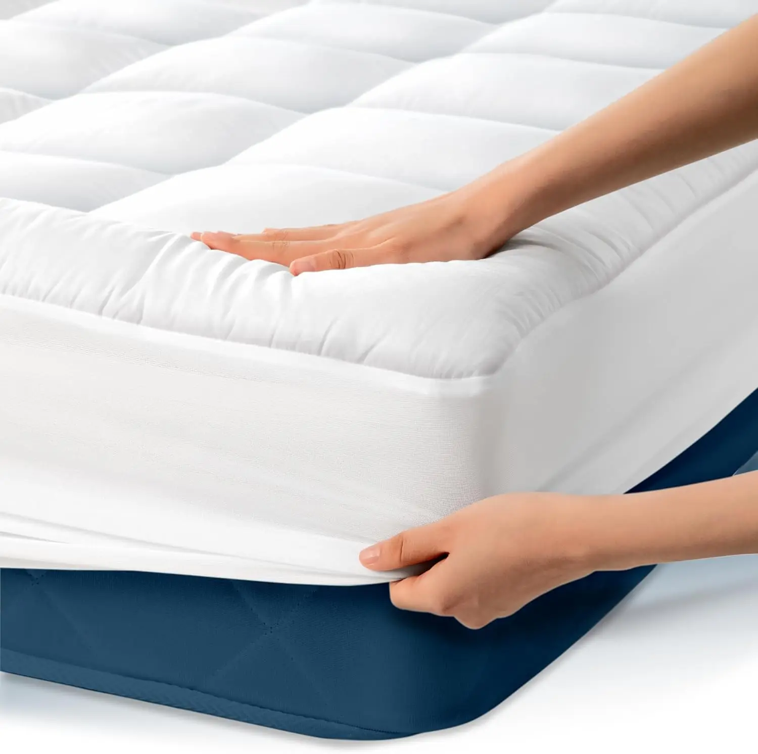 Cloud-Like Full Size Mattr Topper - 100% Cotton Top Mattr Pad For Ba Pain Relief - Breathable & Naturally Cooling For Hot
Cloud-Like Full Size Mattr Topper - 100% Cotton Top Mattr Pad For Ba Pain Relief - Breathable & Naturally Cooling For Hot