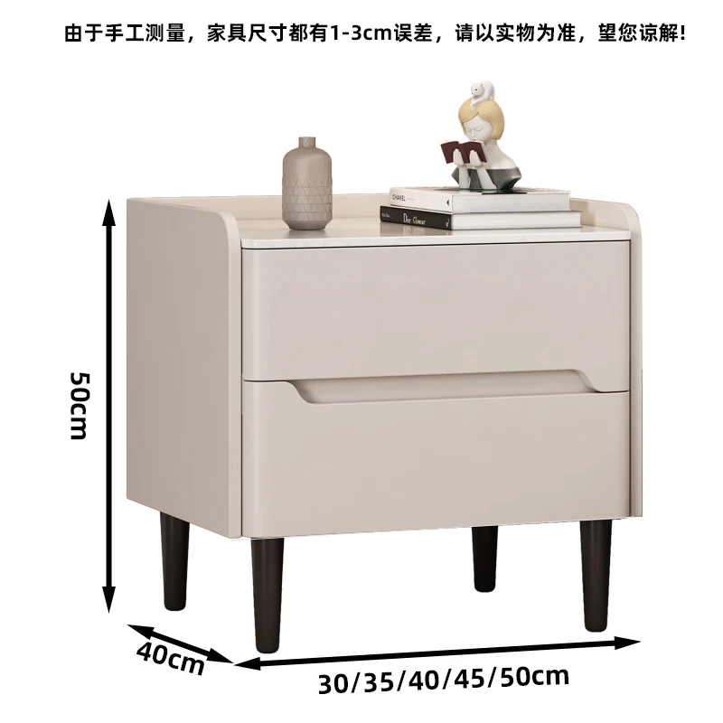 All solid wood bedside table light luxury rock slab locker bedroom simple modern bedside table leather small apartment storage c
All solid wood bedside table light luxury rock slab locker bedroom simple modern bedside table leather small apartment storage c