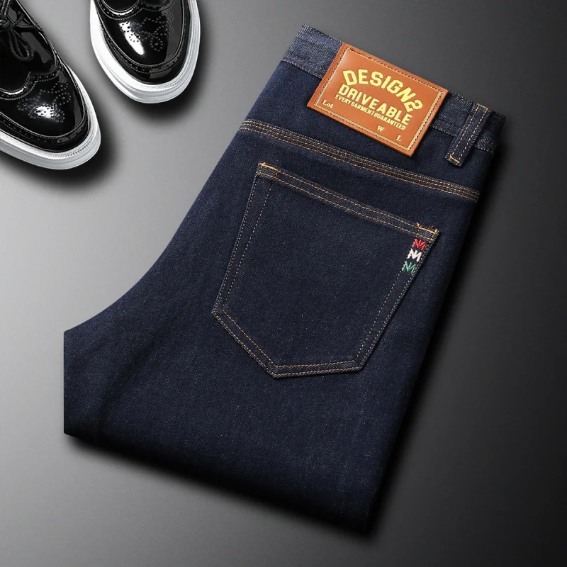 НОВЫЕ американские джинсы, мужские осенне-зимние толстые синие элитные и модные модные эластичные облегающие джинсы Sim
НОВЫЕ американские джинсы, мужские осенне-зимние толстые синие элитные и модные модные эластичные облегающие джинсы Sim