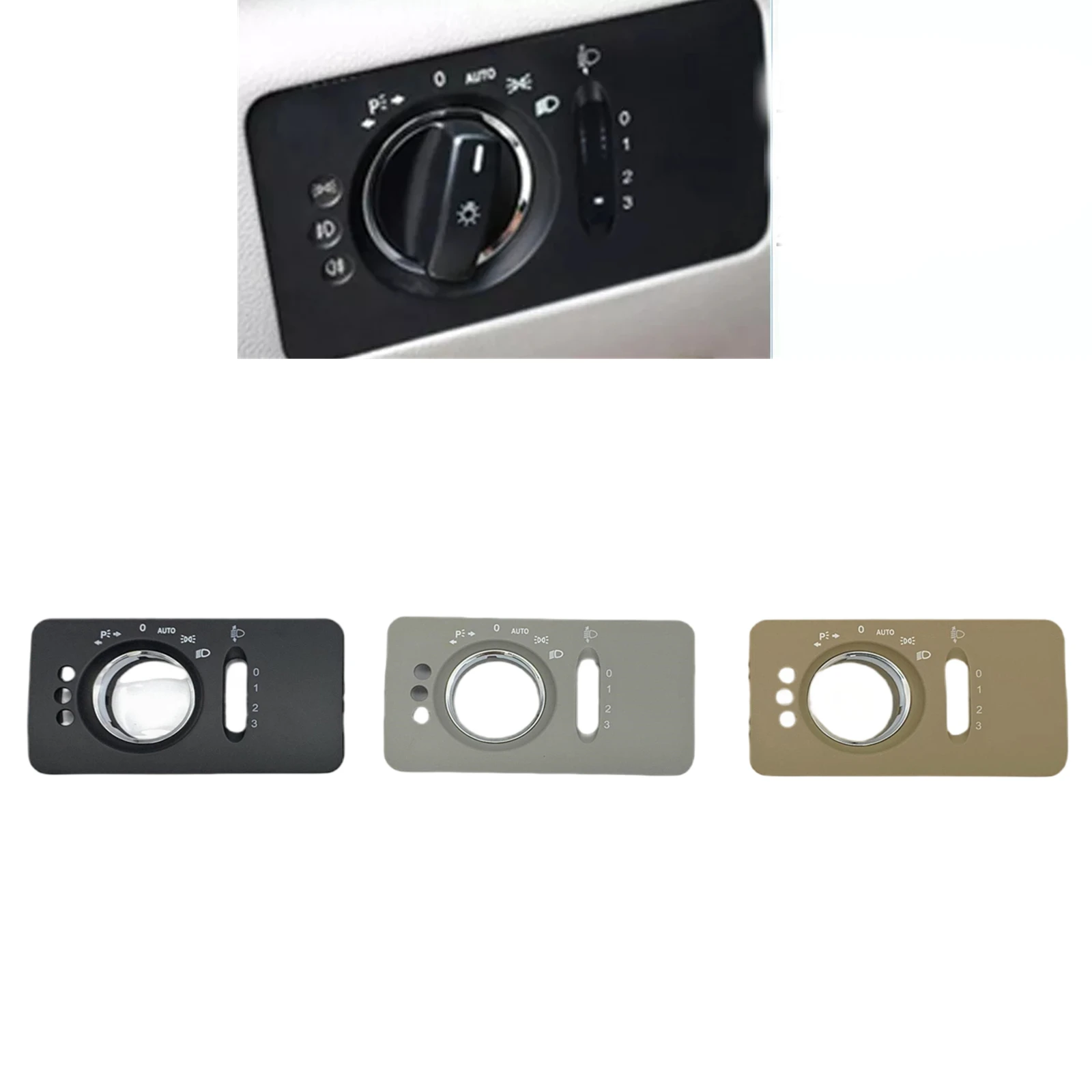 Car Headlight Lamp Switch Cover Trim For Mercedes Benz R Class W251 2006-2017 Interior Headlamp Button Panel Cover Trims
Car Headlight Lamp Switch Cover Trim For Mercedes Benz R Class W251 2006-2017 Interior Headlamp Button Panel Cover Trims