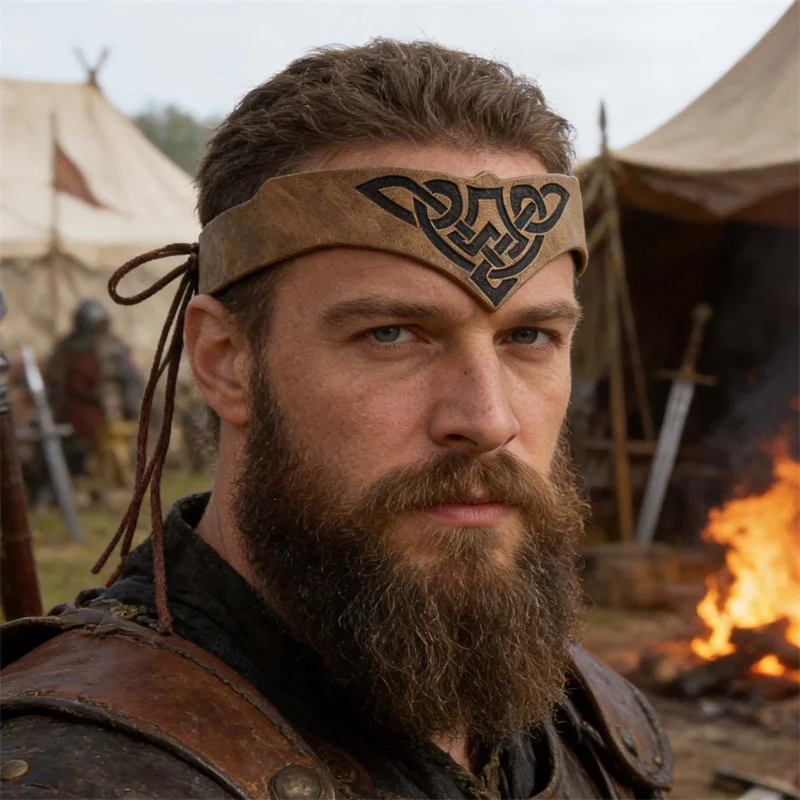 1PC Vintage Leather Headband Medieval Tiara Costume PU Leather Circlet Renaissance Viking Headpiece Warrior Crown For Men Women
1PC Vintage Leather Headband Medieval Tiara Costume PU Leather Circlet Renaissance Viking Headpiece Warrior Crown For Men Women