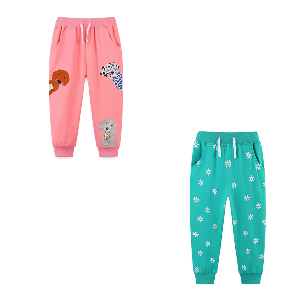 New Style Girls Sweatpants Flowers Print Children's Clothing Full Length Kids Pants Long Drawstring Costume Baby Trousers
New Style Girls Sweatpants Flowers Print Children's Clothing Full Length Kids Pants Long Drawstring Costume Baby Trousers
