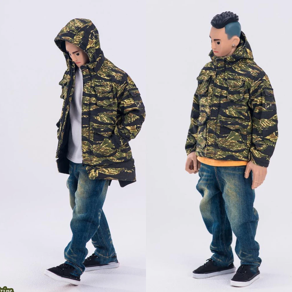 Big Size TrickyMan12 1/6 Fashion Loose Man Streetwear Hip Hop Tiger Printed Jacket T-shirt Jeans Shoes for 12" Action Figure
Big Size TrickyMan12 1/6 Fashion Loose Man Streetwear Hip Hop Tiger Printed Jacket T-shirt Jeans Shoes for 12" Action Figure