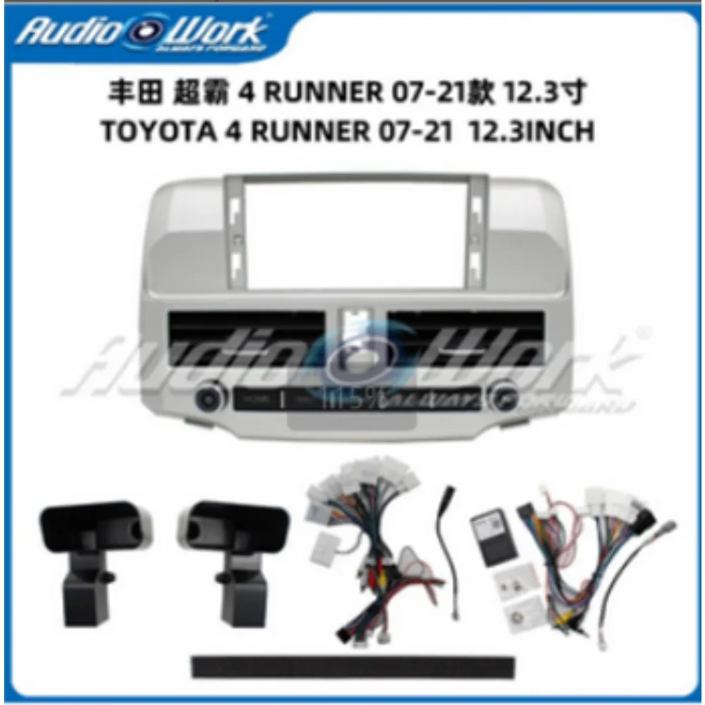 For TOYOTA 4 RUNNER 07-21 12.3 Inch Car Multimedia Player Auto Radio Frame Android Radio Dash Fitting Panel Kit Navigation Frame
For TOYOTA 4 RUNNER 07-21 12.3 Inch Car Multimedia Player Auto Radio Frame Android Radio Dash Fitting Panel Kit Navigation Frame