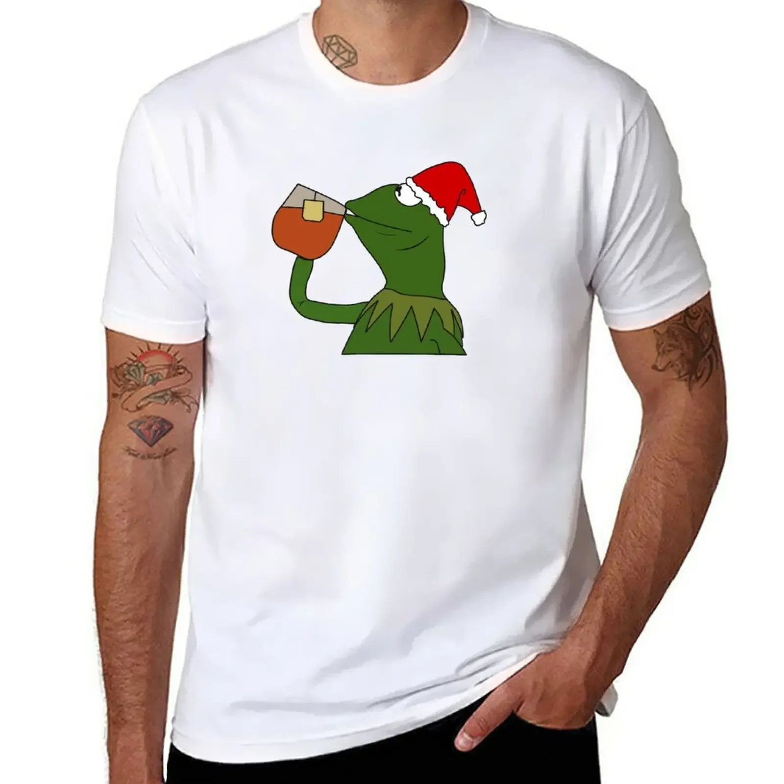 New Christmas Santa Sipping Tea Meme T-Shirt boys t shirts summer tops kawaii clothes men t shirt
New Christmas Santa Sipping Tea Meme T-Shirt boys t shirts summer tops kawaii clothes men t shirt