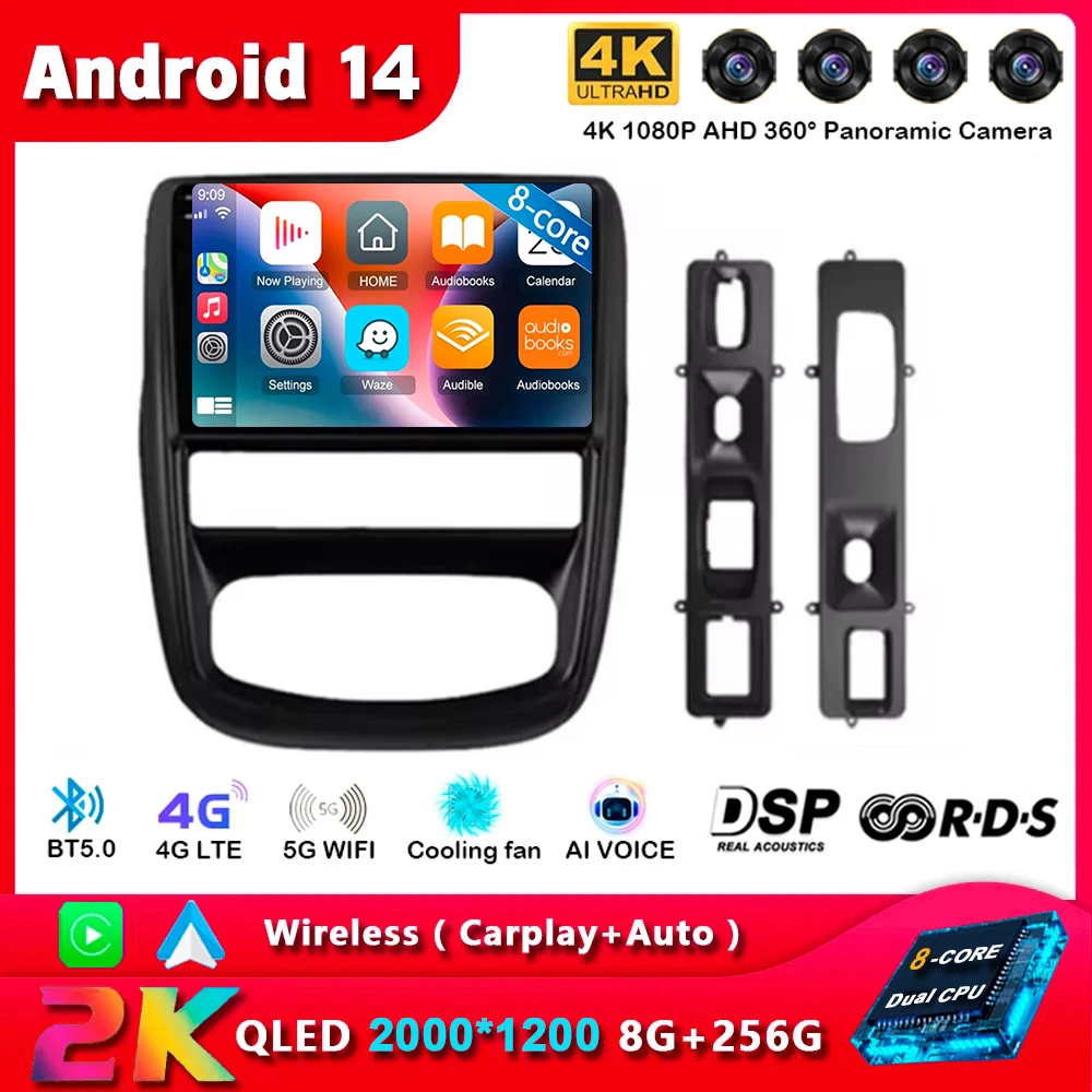 Android 14 Carplay Auto Car Radio For Renault Duster 1 2010 2011 2012 2013 2014 2015 Multimedia GPS Player Stereo 2din Head Unit
Android 14 Carplay Auto Car Radio For Renault Duster 1 2010 2011 2012 2013 2014 2015 Multimedia GPS Player Stereo 2din Head Unit