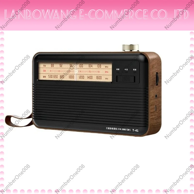 For Panda Full Band Radio Portable Rechargeable Retro Semiconductor Radio Elder Users FM AM Broadcast Player
For Panda Full Band Radio Portable Rechargeable Retro Semiconductor Radio Elder Users FM AM Broadcast Player