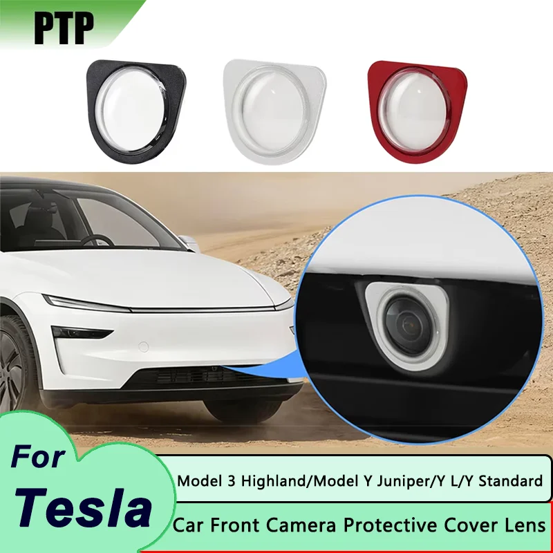 Tesla Model Y Model 3 Highland Car Front Camera Protective Cover Anti-Collision Auto Accessory for Tesla 2025 2026
Tesla Model Y Model 3 Highland Car Front Camera Protective Cover Anti-Collision Auto Accessory for Tesla 2025 2026