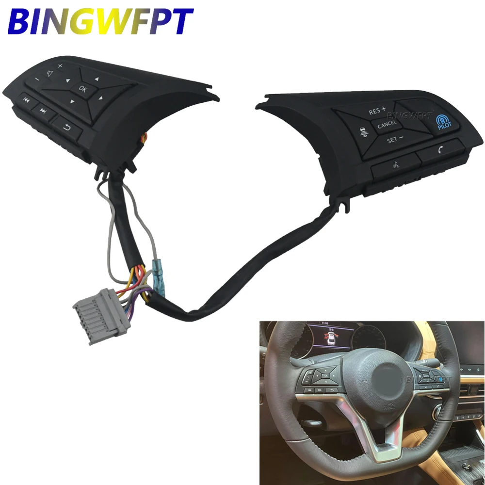 New Button For Nissan Note Epower 2018 2019 2020 Navigation Np300 2017 Steering Wheel Cruise Control Button Switch
New Button For Nissan Note Epower 2018 2019 2020 Navigation Np300 2017 Steering Wheel Cruise Control Button Switch