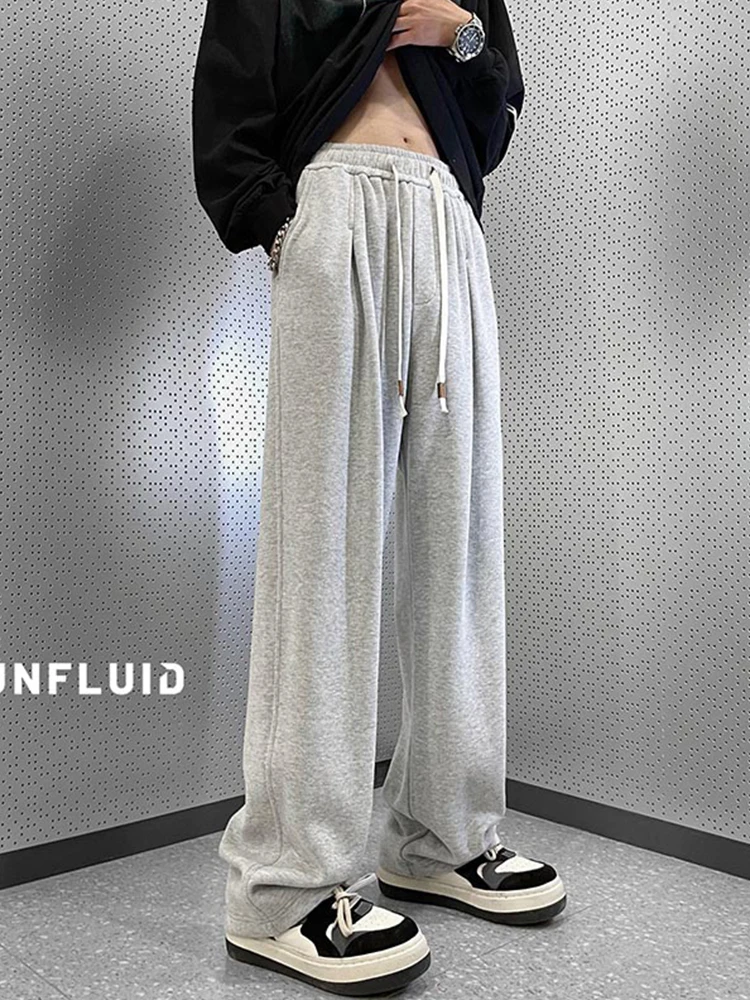 Grey Casual Men's Long Pants Draping Straight Loose Spring Autumn Handsome Sports Sweatpants American Style New 2023
Grey Casual Men's Long Pants Draping Straight Loose Spring Autumn Handsome Sports Sweatpants American Style New 2023