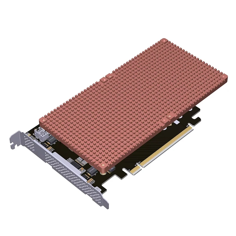 For M.2 NVME 2242 2260 2280 22110 SSD To Pcie 4.0 PCI Express4.0 Adapter Card Bifurcation 4-Bay Board Expansion Card-AU32
For M.2 NVME 2242 2260 2280 22110 SSD To Pcie 4.0 PCI Express4.0 Adapter Card Bifurcation 4-Bay Board Expansion Card-AU32