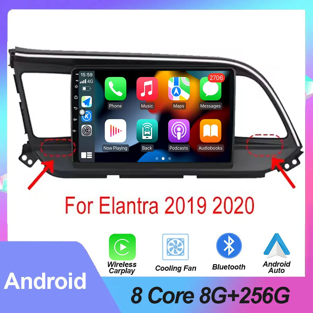 Android Auto For Hyundai Elantra 6 2015 - 2020 Car Radio Multimedia Player Navigation Auto radio Carplay WIFI
Android Auto For Hyundai Elantra 6 2015 - 2020 Car Radio Multimedia Player Navigation Auto radio Carplay WIFI