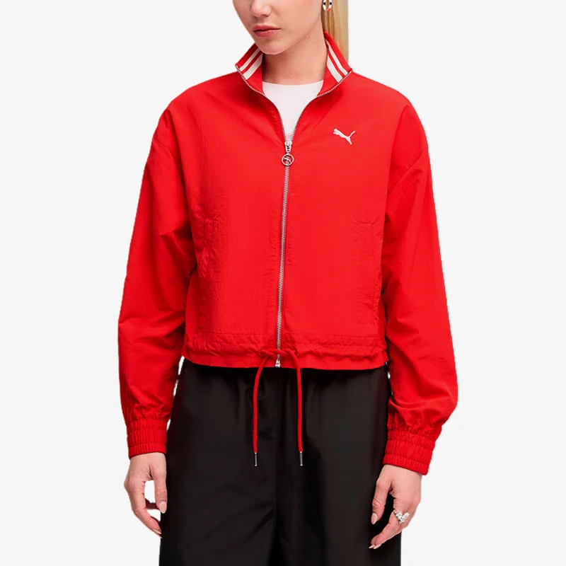 Puma Authentic Women's Woven Hem Drawstring Sports Long Sleeve Jacket 633998-11
Puma Authentic Women's Woven Hem Drawstring Sports Long Sleeve Jacket 633998-11