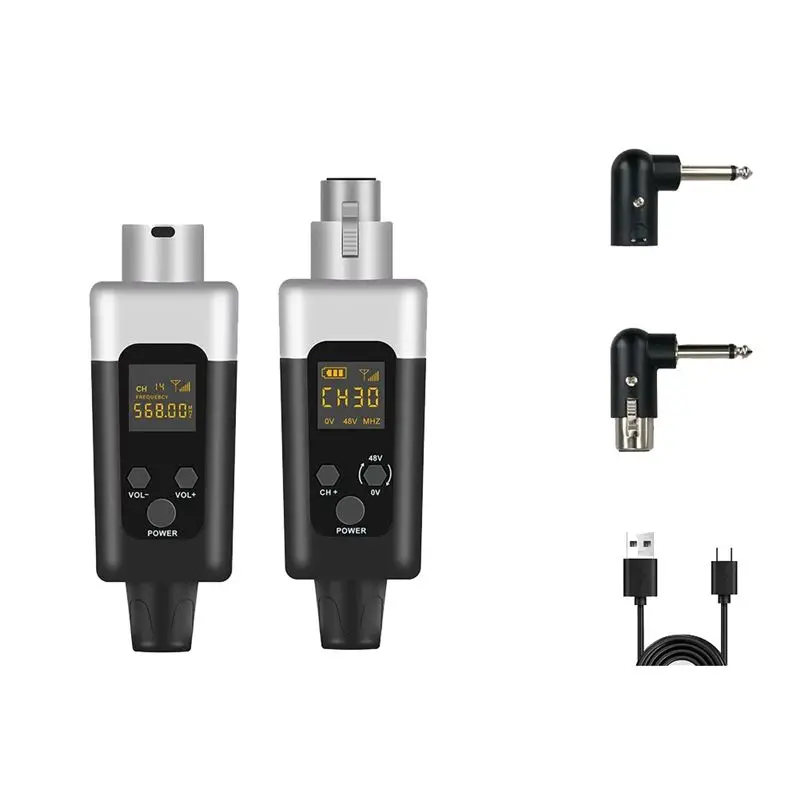 New K1 UHF Wireless Microphone Transmitter Receiver XLR Microphone Wireless System For 48V Capacitive Microphone-Y41A
New K1 UHF Wireless Microphone Transmitter Receiver XLR Microphone Wireless System For 48V Capacitive Microphone-Y41A
