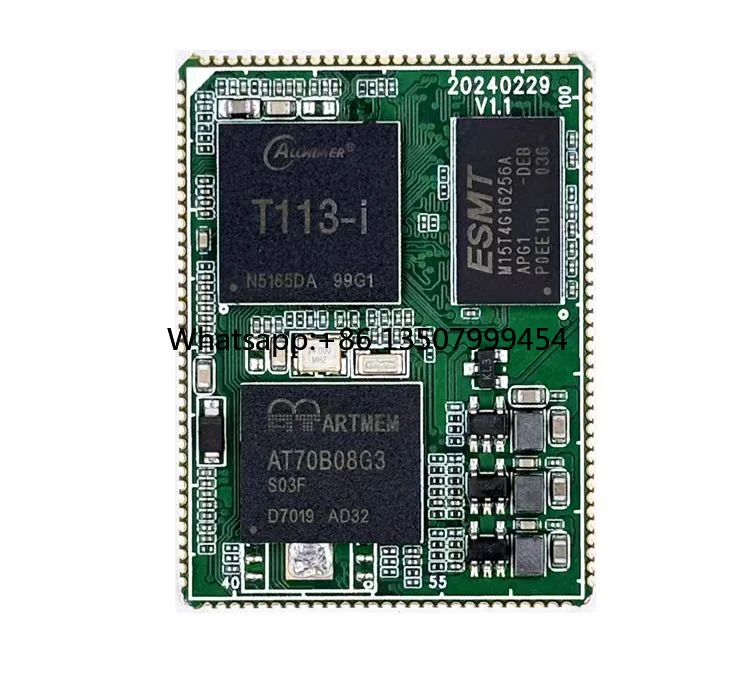 HelperBoardT113-i Embedded Core Board Industrial Grade Dual Cortex-A7 DDR3 512M EMMC HD-MI BT Linux OS Qt5.12 for Industrial
HelperBoardT113-i Embedded Core Board Industrial Grade Dual Cortex-A7 DDR3 512M EMMC HD-MI BT Linux OS Qt5.12 for Industrial