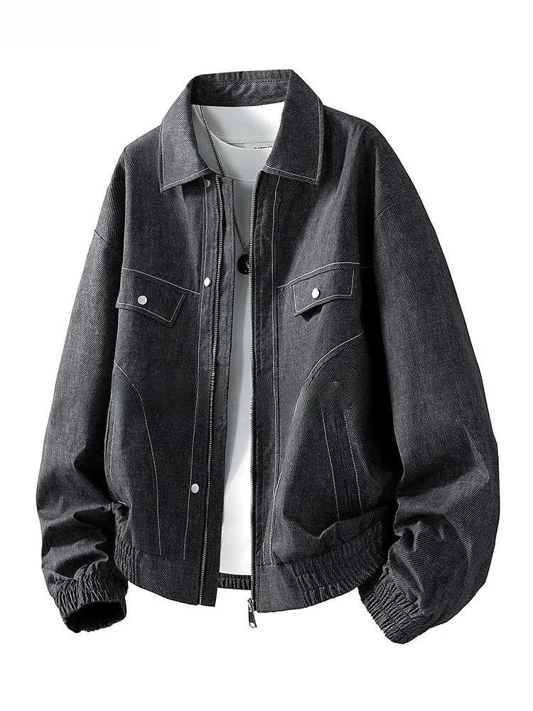 Loose Fit American Style Men's Workwear Jacket Casual Motorcycle Fashion Spring Autumn Large Size Outdoor Leisure Coat
Loose Fit American Style Men's Workwear Jacket Casual Motorcycle Fashion Spring Autumn Large Size Outdoor Leisure Coat