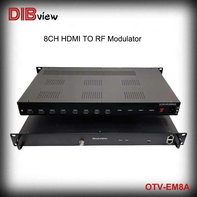 Dibview 8-CH HD RF модулятор DVBT DVBC ISDBT ATSCT цифровой видео H264 кодировщик модулятор
Dibview 8-CH HD RF модулятор DVBT DVBC ISDBT ATSCT цифровой видео H264 кодировщик модулятор