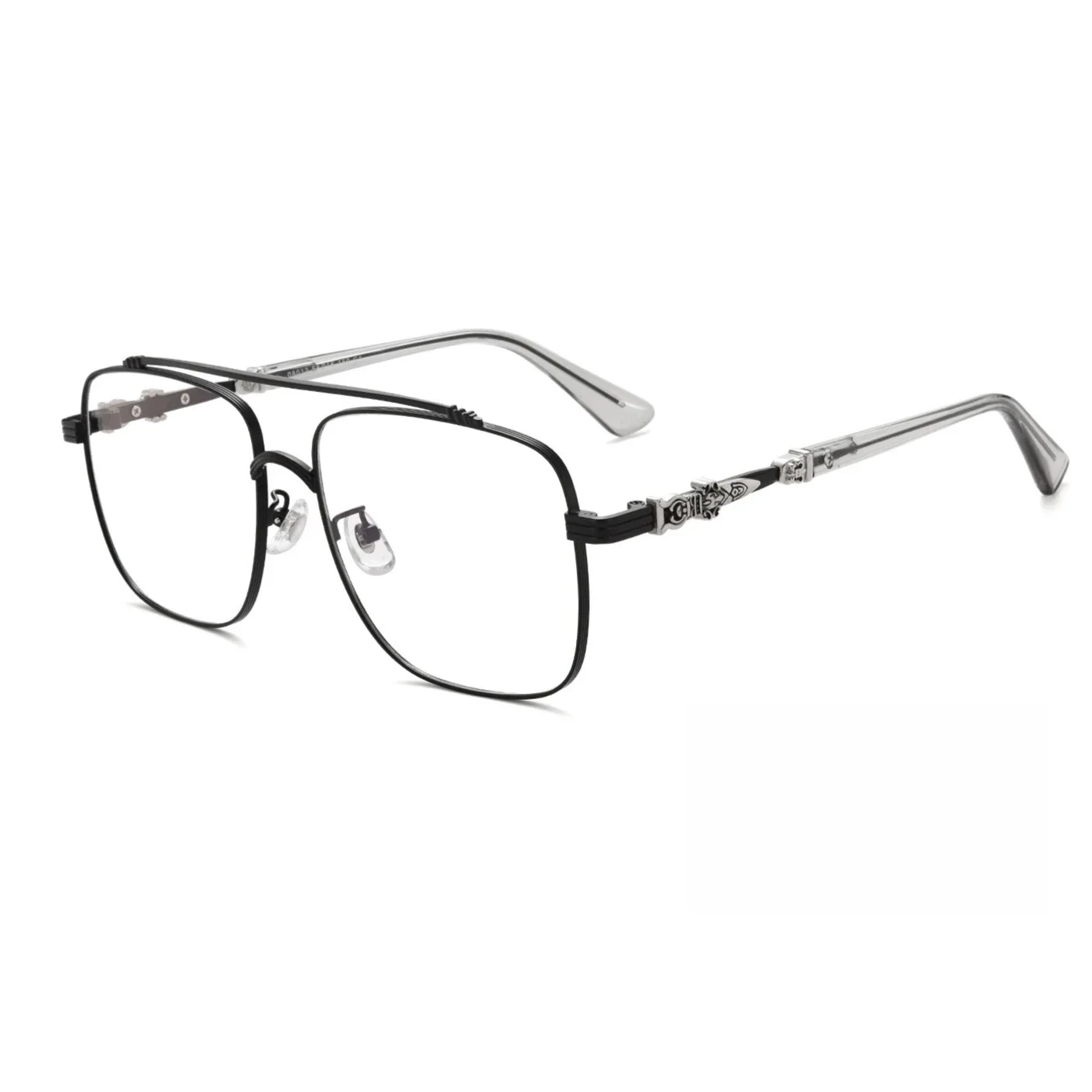 Fashion Eyeglasses Frame for Men Double Bridge Square Frame Big Size Eyeglasses for Man High Quality Frame Only Birthday Gifts
Fashion Eyeglasses Frame for Men Double Bridge Square Frame Big Size Eyeglasses for Man High Quality Frame Only Birthday Gifts