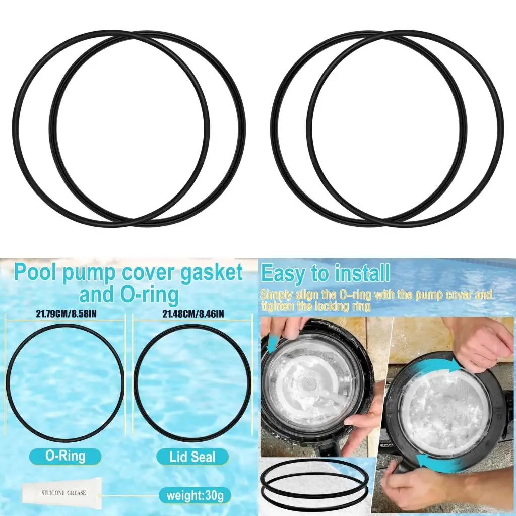 2Pcs R0446200 Waterproof Pumps Cover Gaskets and O Ringing Suitable for SHPF SHPM Series for Leakproof Seal high quality
2Pcs R0446200 Waterproof Pumps Cover Gaskets and O Ringing Suitable for SHPF SHPM Series for Leakproof Seal high quality