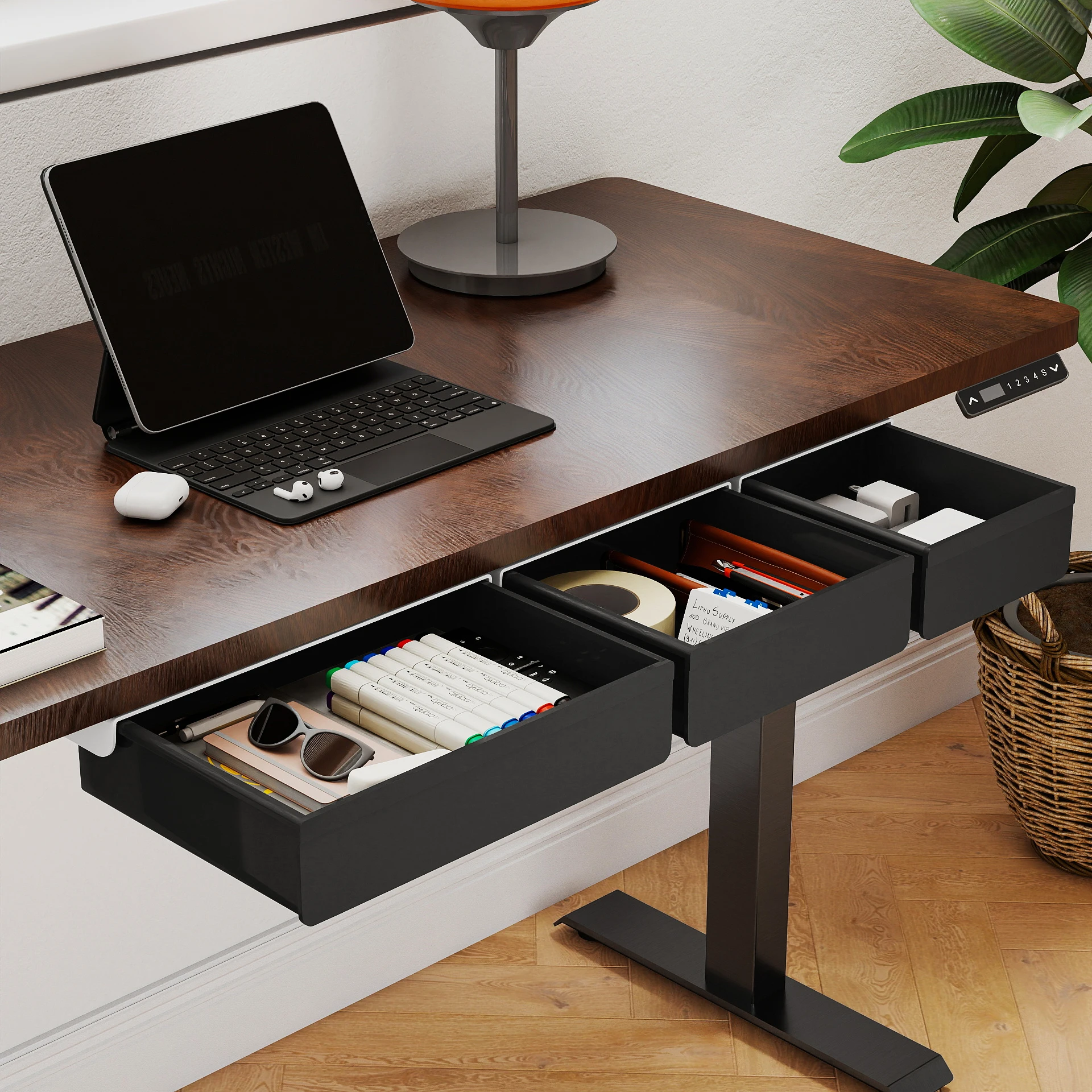 Self Adhesive No Drill Under Desk Hidden Drawer Organizer For Office Stationery Chargers Cables And Small Accessories
Self Adhesive No Drill Under Desk Hidden Drawer Organizer For Office Stationery Chargers Cables And Small Accessories