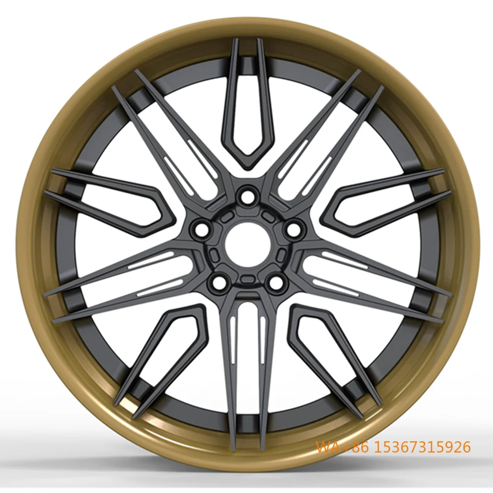 New Design Customized 2 Piece Forged Rims 6061T Alloy Wheels 18-19 Inch Car Rims
New Design Customized 2 Piece Forged Rims 6061T Alloy Wheels 18-19 Inch Car Rims