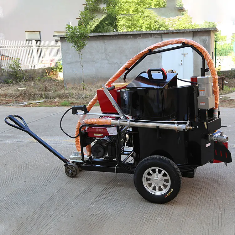 High Efficiency Asphalt Crack Filling Machine With Diesel Generator Hot Melt Tank And Electric Heated Hose
High Efficiency Asphalt Crack Filling Machine With Diesel Generator Hot Melt Tank And Electric Heated Hose