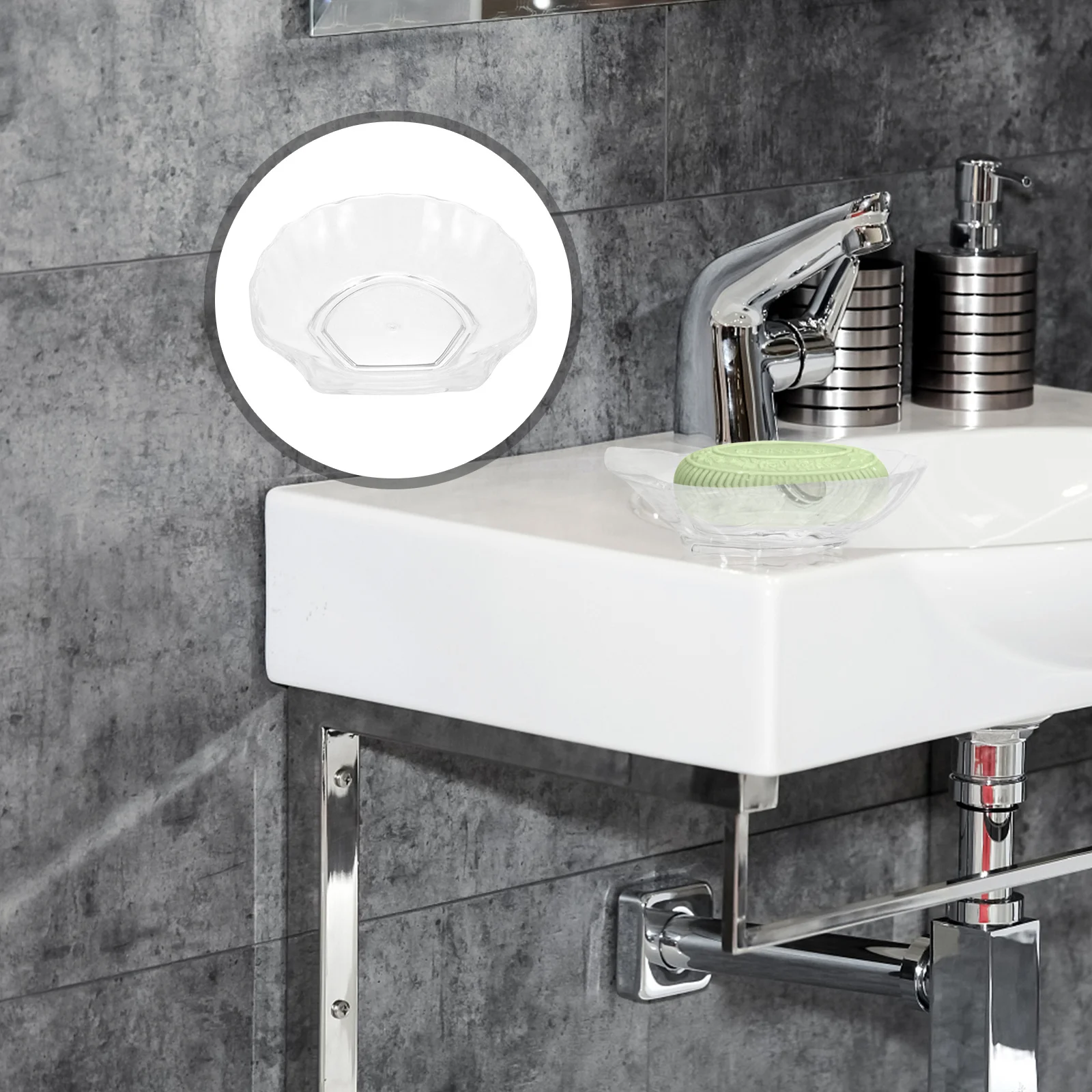 Waterproof Plastic Soap Holder with Sea Shell Pattern Bathroom Sink Tray for Bar Soap Shampoo Container Jewelry Storage Box
Waterproof Plastic Soap Holder with Sea Shell Pattern Bathroom Sink Tray for Bar Soap Shampoo Container Jewelry Storage Box