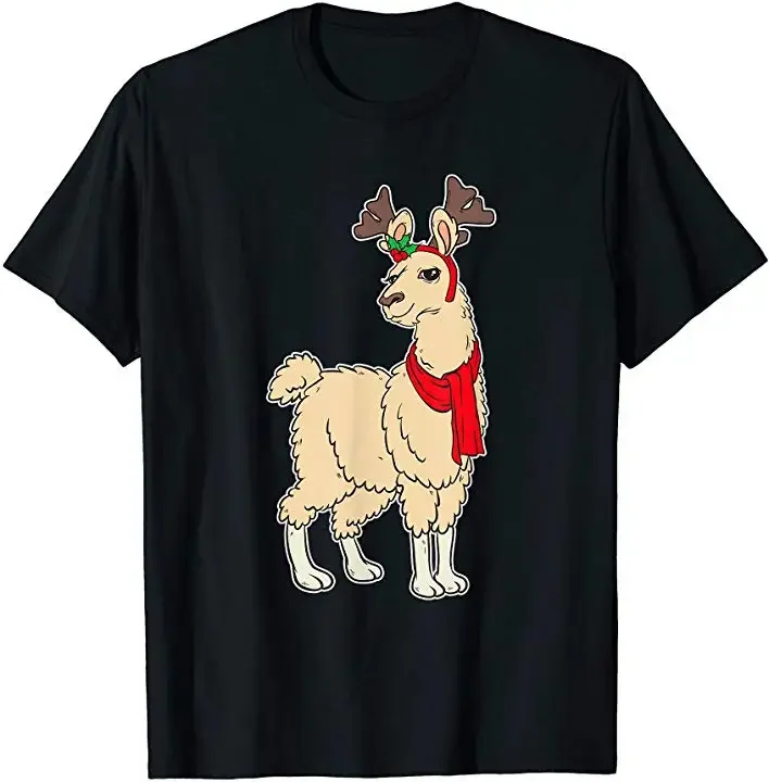 Cute Reindeer Llama Funny Christmas Reinllama Graphic T-Shirt 100% Cotton O-Neck Short Sleeve Casual Mens T-shirt Size S-3XL
Cute Reindeer Llama Funny Christmas Reinllama Graphic T-Shirt 100% Cotton O-Neck Short Sleeve Casual Mens T-shirt Size S-3XL