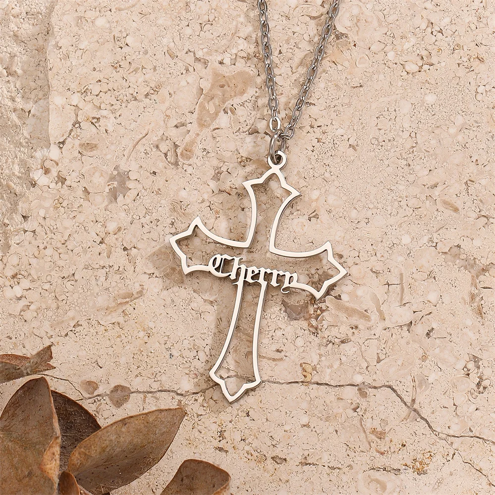 Нержавеющая сталь персонализированное ожерелье с именем креста для мужчин христианские украшения распятие Иисуса ожерелья подвески подарки
Нержавеющая сталь персонализированное ожерелье с именем креста для мужчин христианские украшения распятие Иисуса ожерелья подвески подарки