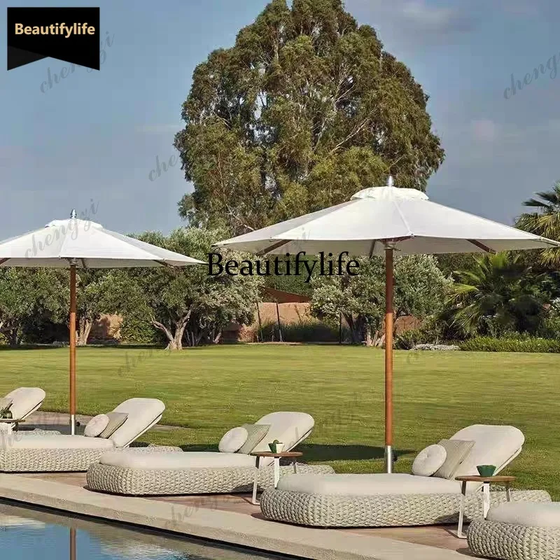 Q181 Outdoor bed leisure courtyard high-end braided lazy open-air bed and breakfast villa swimming pool beach lounge chair
Q181 Outdoor bed leisure courtyard high-end braided lazy open-air bed and breakfast villa swimming pool beach lounge chair