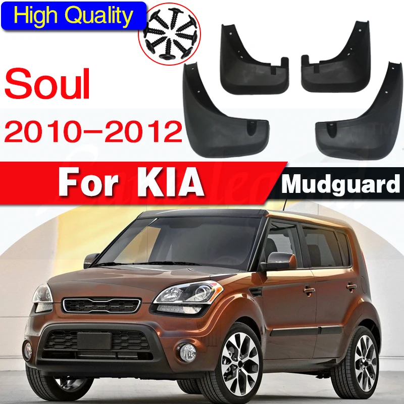 4pcs Car Mud Flaps for Kia Soul 2010 2011 2012 Front Rear Fender Flares Splash Guards Auto Mudflaps Mudguards Car styling
4pcs Car Mud Flaps for Kia Soul 2010 2011 2012 Front Rear Fender Flares Splash Guards Auto Mudflaps Mudguards Car styling