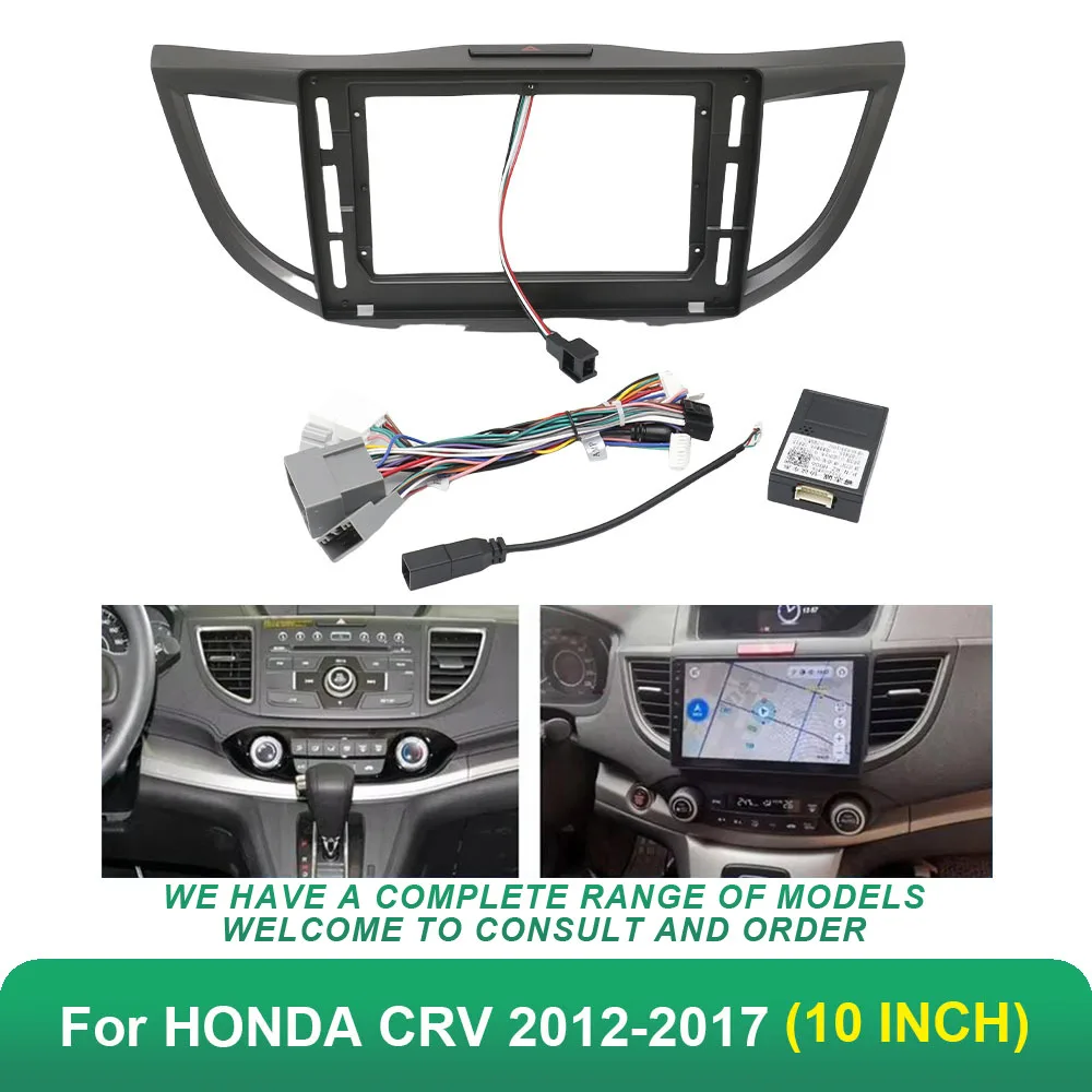 10,1-дюймовый для HONDA CRV 2012-2017, радиоприемник, автомобильный Android MP5, корпус, рамка, 2Din, головное устройство, фаска, установка, комплект отделки приборной панели
10,1-дюймовый для HONDA CRV 2012-2017, радиоприемник, автомобильный Android MP5, корпус, рамка, 2Din, головное устройство, фаска, установка, комплект отделки приборной панели