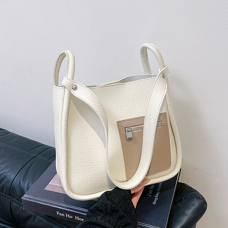 2025 New Trend Women's Composite Bag Chic Contrast Color Large Capacity Single Shoulder Bags Minimalist Fashion Female Handbags
2025 New Trend Women's Composite Bag Chic Contrast Color Large Capacity Single Shoulder Bags Minimalist Fashion Female Handbags