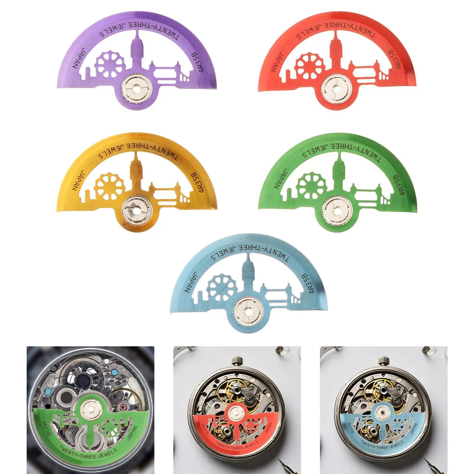 Детали ротора часов Легкое обслуживание Прочные часовые мастеры Стабильный сменный весовой ротор для 7S36 6R35
Детали ротора часов Легкое обслуживание Прочные часовые мастеры Стабильный сменный весовой ротор для 7S36 6R35