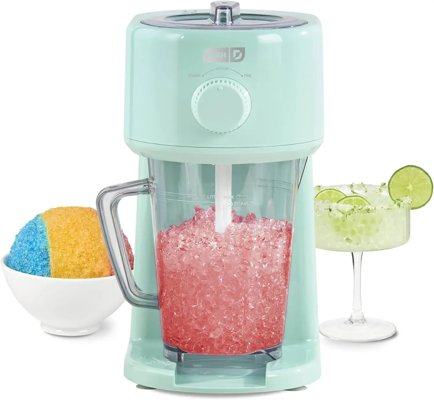 Deluxe Shaved Ice & Slushy Maker - Easy-to-Use Slushy & Snow Cone Maker - Includes Serving Pitcher & Recipe Guide for Ho
Deluxe Shaved Ice & Slushy Maker - Easy-to-Use Slushy & Snow Cone Maker - Includes Serving Pitcher & Recipe Guide for Ho