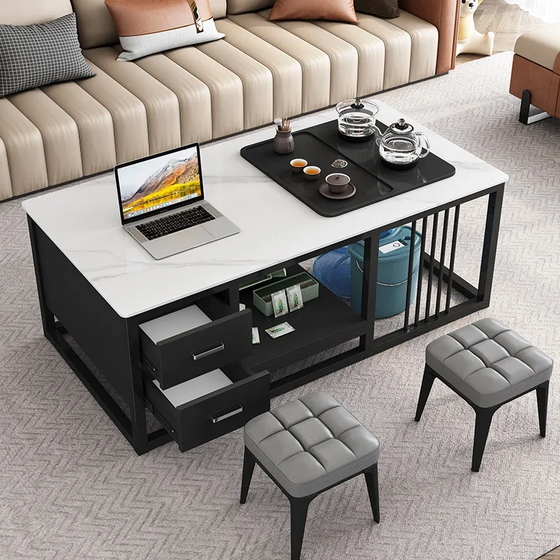 Rock slab coffee table, living room, household tea making integrated tea table, complete set of office tea bar machine
Rock slab coffee table, living room, household tea making integrated tea table, complete set of office tea bar machine