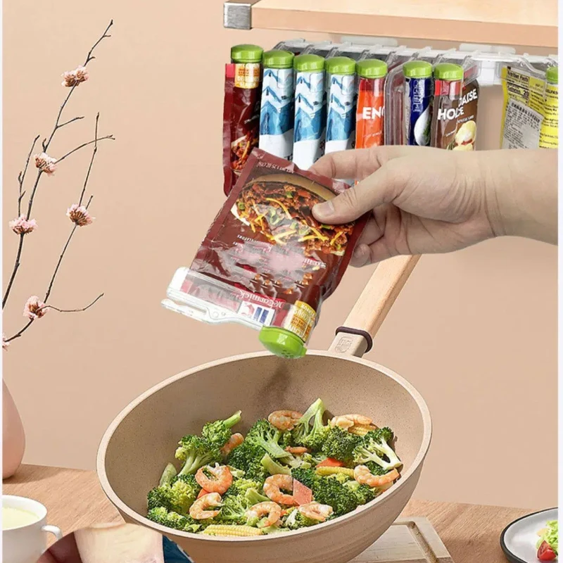 6pcs Spice Packet Organizer With Sealing Clips Seasoning Clip-On Tongs Food Bags Tweezers Clip Set
6pcs Spice Packet Organizer With Sealing Clips Seasoning Clip-On Tongs Food Bags Tweezers Clip Set