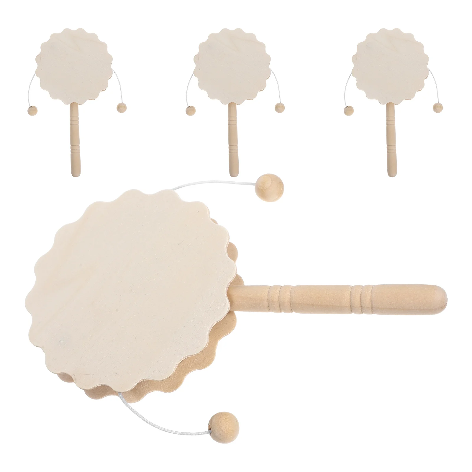 4pcs White Embryo Rattle Drums Unfinished DIY Wood Crafts Kids Toys Hand Painted Decor Wooden Puzzle Easy Storage
4pcs White Embryo Rattle Drums Unfinished DIY Wood Crafts Kids Toys Hand Painted Decor Wooden Puzzle Easy Storage