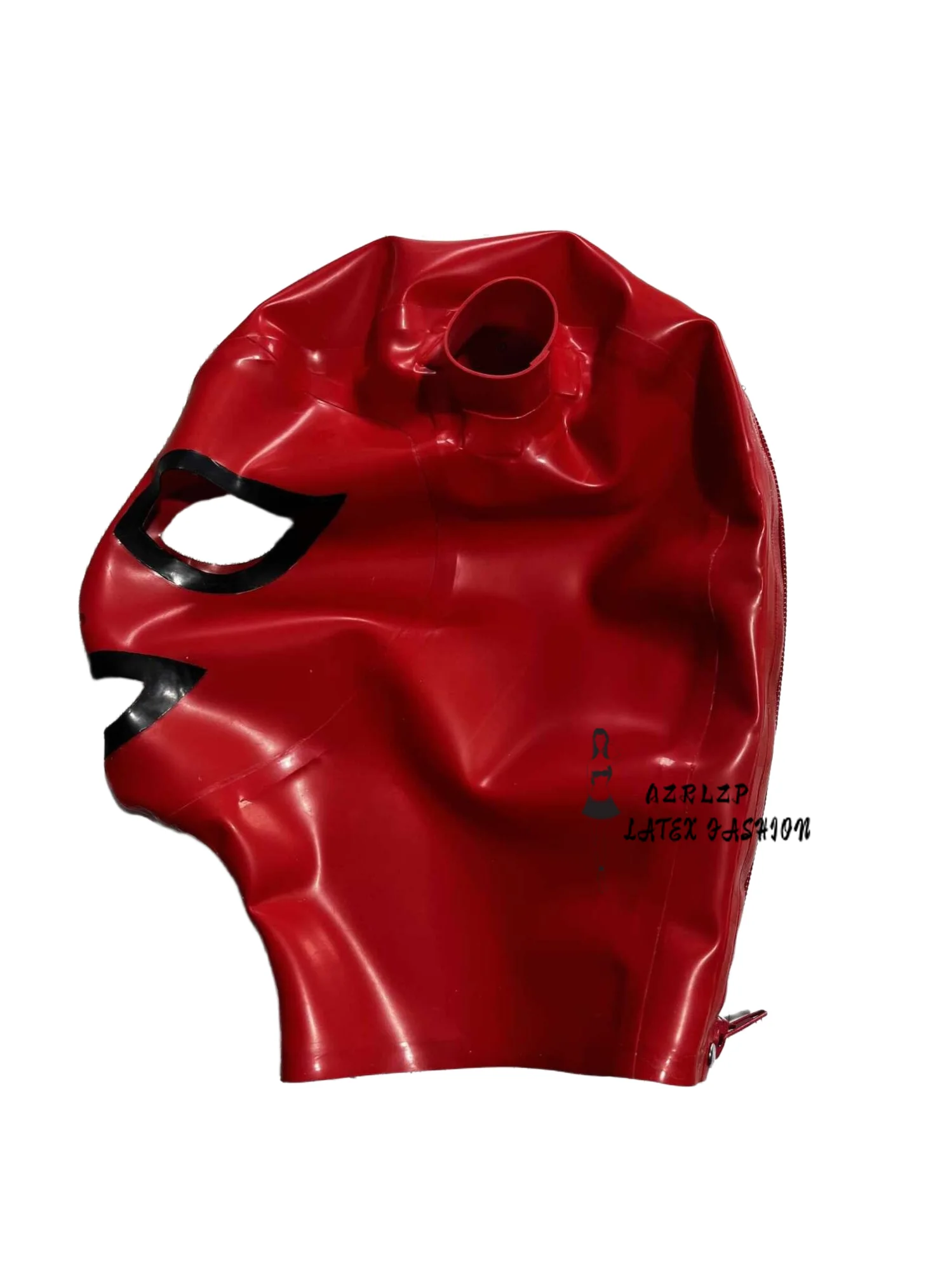 Latex Hood Mask with Dual Pigtails and Back Zipper
Latex Hood Mask with Dual Pigtails and Back Zipper