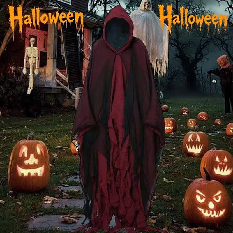 1PC Halloween Cloak Cape Cos Zombie Skeleton Ghost Cosplay Costume Props Scary Spooky Party Decoration Accessory
1PC Halloween Cloak Cape Cos Zombie Skeleton Ghost Cosplay Costume Props Scary Spooky Party Decoration Accessory