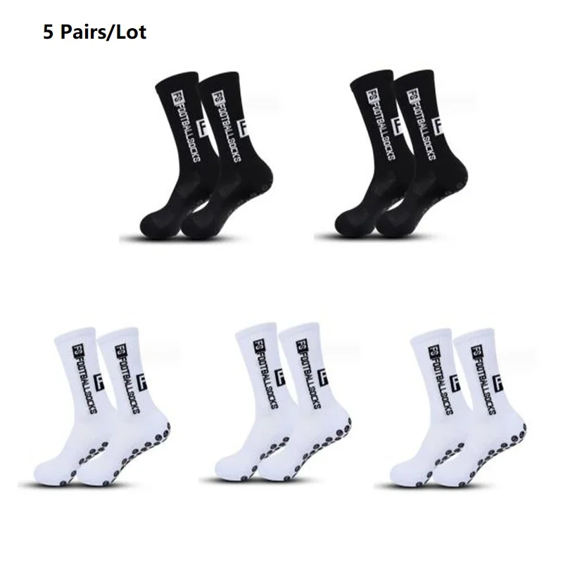 5 Pairs/Lot 2024 New Men's ANTI SLIP Football Socks For Women Mid Calf Non Slip Soccer Cycling Sports Socks For Men 38-45
5 Pairs/Lot 2024 New Men's ANTI SLIP Football Socks For Women Mid Calf Non Slip Soccer Cycling Sports Socks For Men 38-45