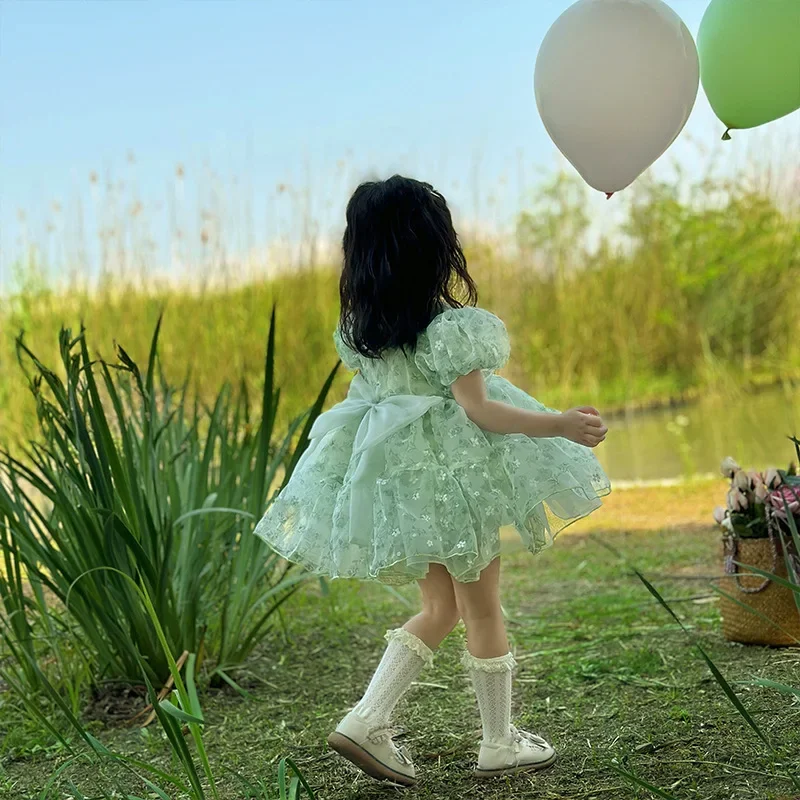 2023 Flower Princess Dress for Girls Summer Short Sleeve Party Tutu Birthday Ball Gown Costume Kids Children Clothes
2023 Flower Princess Dress for Girls Summer Short Sleeve Party Tutu Birthday Ball Gown Costume Kids Children Clothes