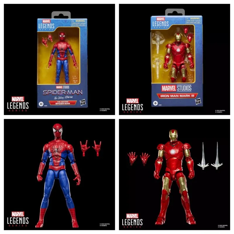 Hasbro Marvel Legends Spider-Man: No Way Home & Iron Man Mark III 6-Inch Action Figure Toys for Boys Girls Gift Collectible
Hasbro Marvel Legends Spider-Man: No Way Home & Iron Man Mark III 6-Inch Action Figure Toys for Boys Girls Gift Collectible