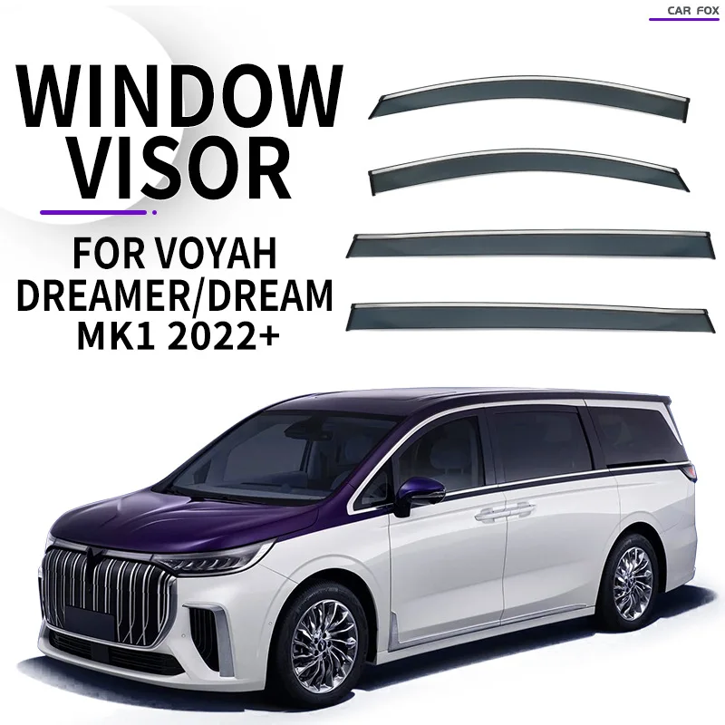 For VOYAH Dreamer Dream 2022+ Car Window Visor Awning Shelters Windshield Side Window Rain Sun Shade Auto Accessories
For VOYAH Dreamer Dream 2022+ Car Window Visor Awning Shelters Windshield Side Window Rain Sun Shade Auto Accessories