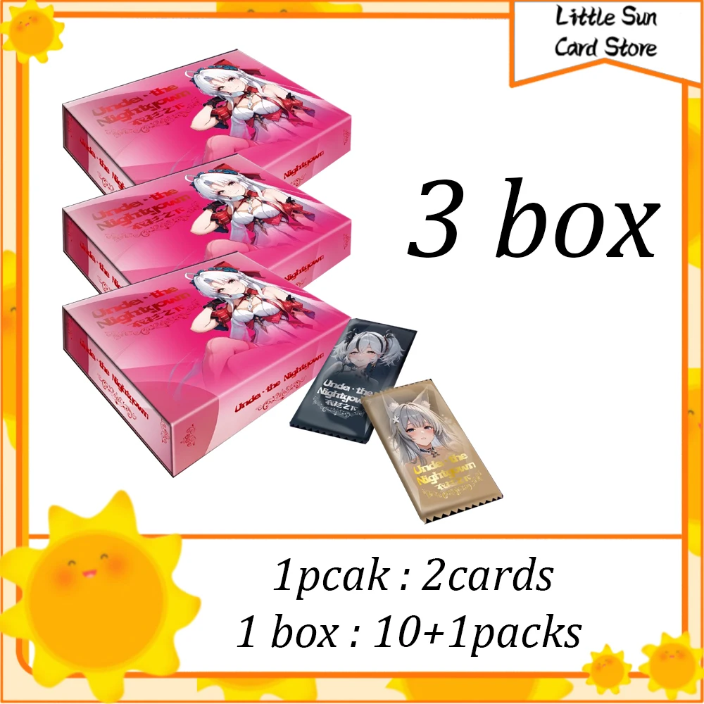 Yisiqitan:under the Nightgown Goddess Story Cards Waifu Booster Box Ccg Acg Doujin Игрушки и хобби Детские игрушки Подарок
Yisiqitan:under the Nightgown Goddess Story Cards Waifu Booster Box Ccg Acg Doujin Игрушки и хобби Детские игрушки Подарок
