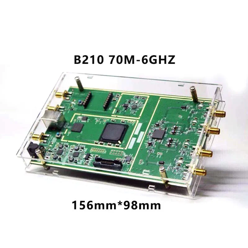 70MHz-6GHz USB3.0 SDR Software Defined Radio Development Board Compatible with USRP B210
70MHz-6GHz USB3.0 SDR Software Defined Radio Development Board Compatible with USRP B210