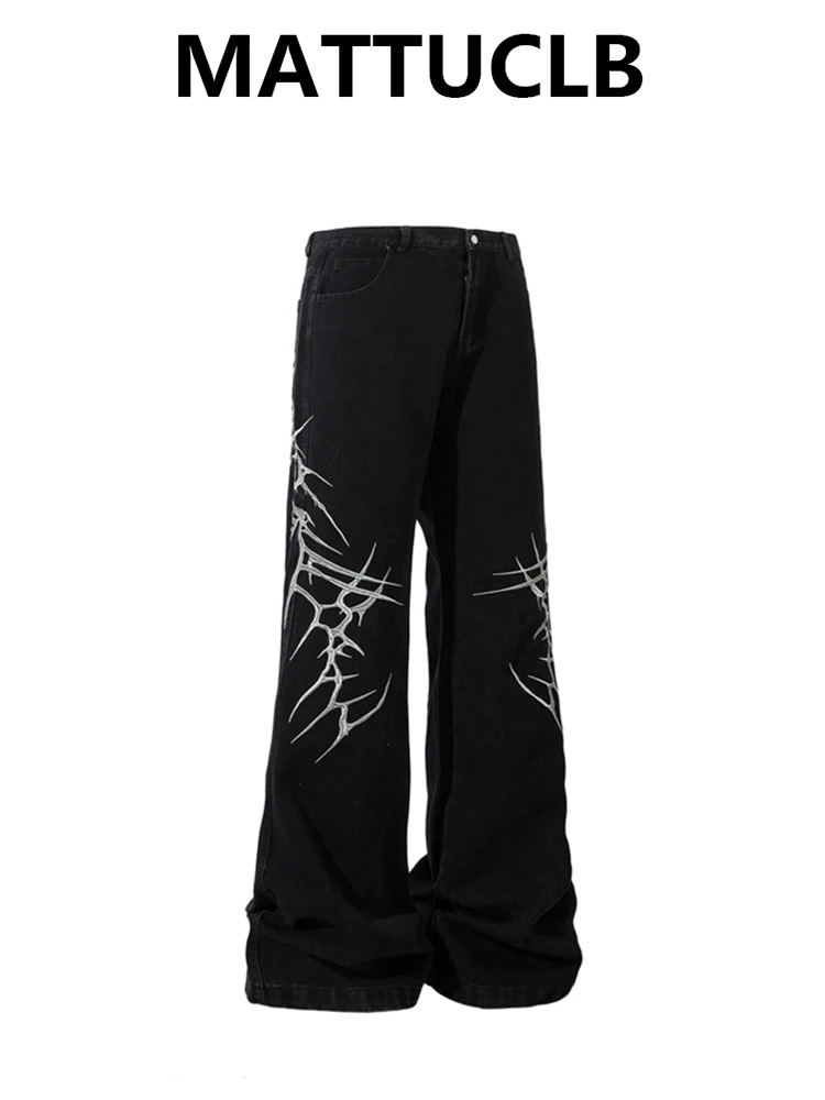 Осень-зима 202, женские джинсовые длинные брюки Dark Academia, Y2K, мешковатые джинсы 2000-х годов, японский Harajuku, мужские джинсы с вышивкой, широкий крой
Осень-зима 202, женские джинсовые длинные брюки Dark Academia, Y2K, мешковатые джинсы 2000-х годов, японский Harajuku, мужские джинсы с вышивкой, широкий крой