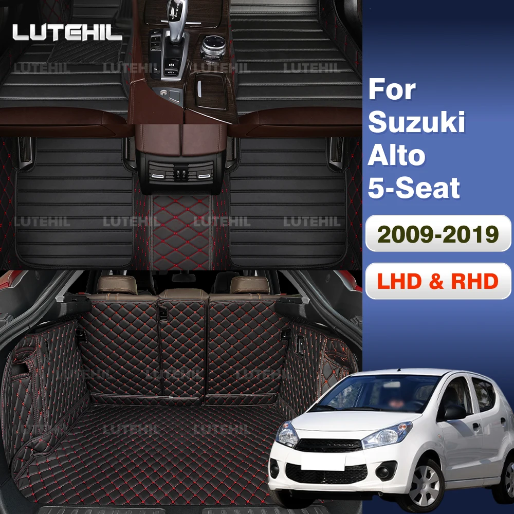 Car Floor Mats For Suzuki Alto 5-Seat 2009-2019 18 17 Trunk mat Cargo Liner Protection Carpet Custom Floor Liners Accessories
Car Floor Mats For Suzuki Alto 5-Seat 2009-2019 18 17 Trunk mat Cargo Liner Protection Carpet Custom Floor Liners Accessories