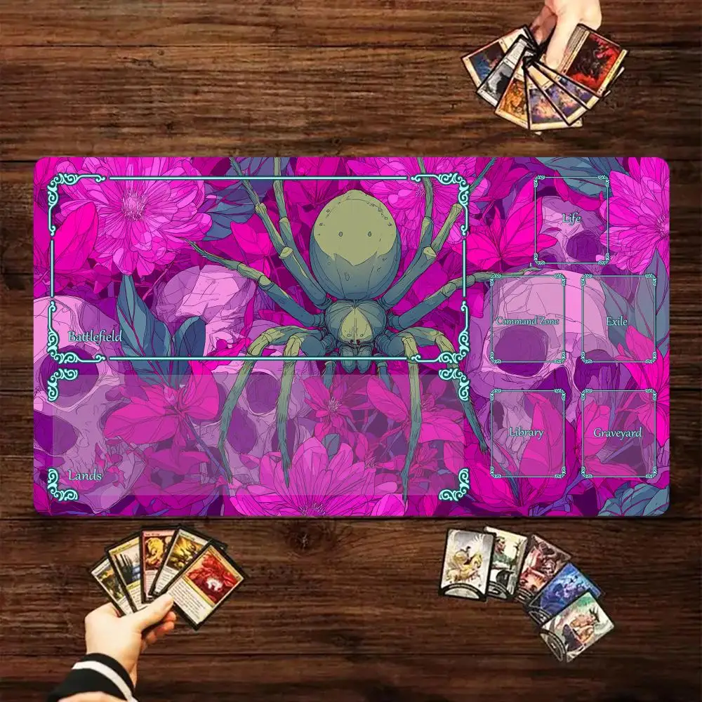 Gothic skeletons and spider Magic Card Battle Mat MTG Playmat Anti-slip Base 35X60CM gathering gaming mat Board Game Mat for TCG
Gothic skeletons and spider Magic Card Battle Mat MTG Playmat Anti-slip Base 35X60CM gathering gaming mat Board Game Mat for TCG